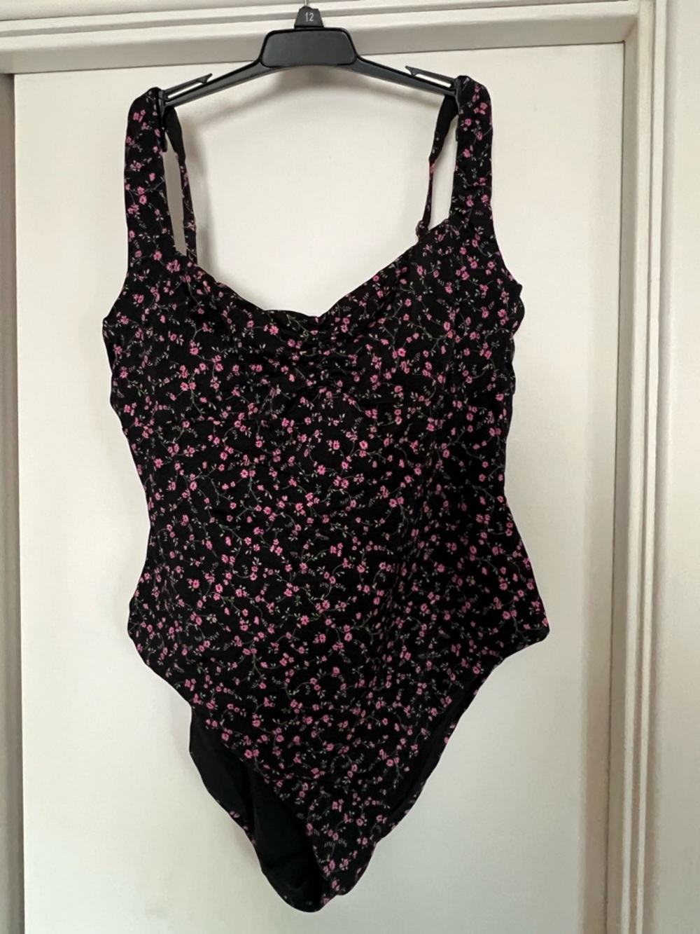 Andie Women’s Nadi One Piece Black Ditsy Floral Swimsuit